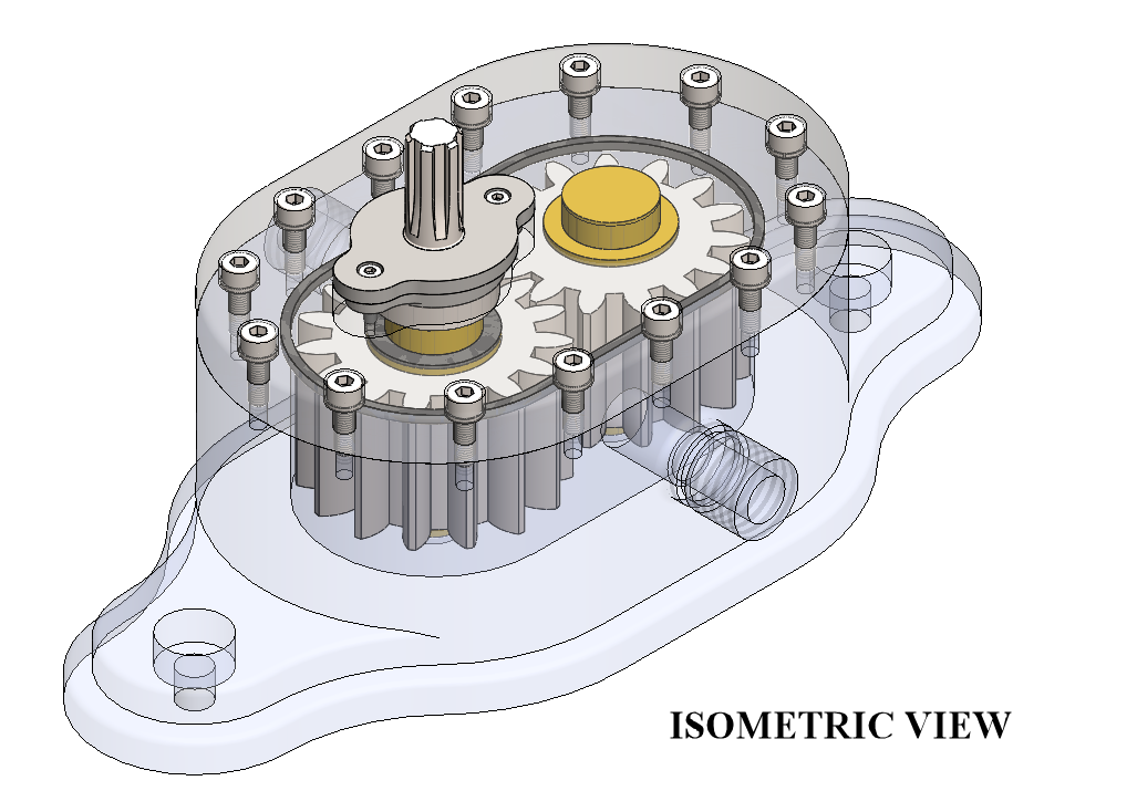 Pump Project Isometric View